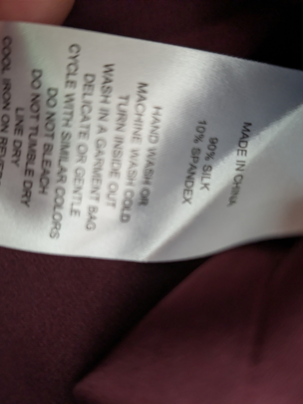 Quince Washable Silk Puff Sleeve V-neck Mini Dress Size Small Wine Tasting Red - Picture 4 of 9